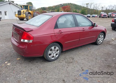 2009 Kia Spectra Ex z USA, uszkodzony, nr VIN KNAFE221595614214